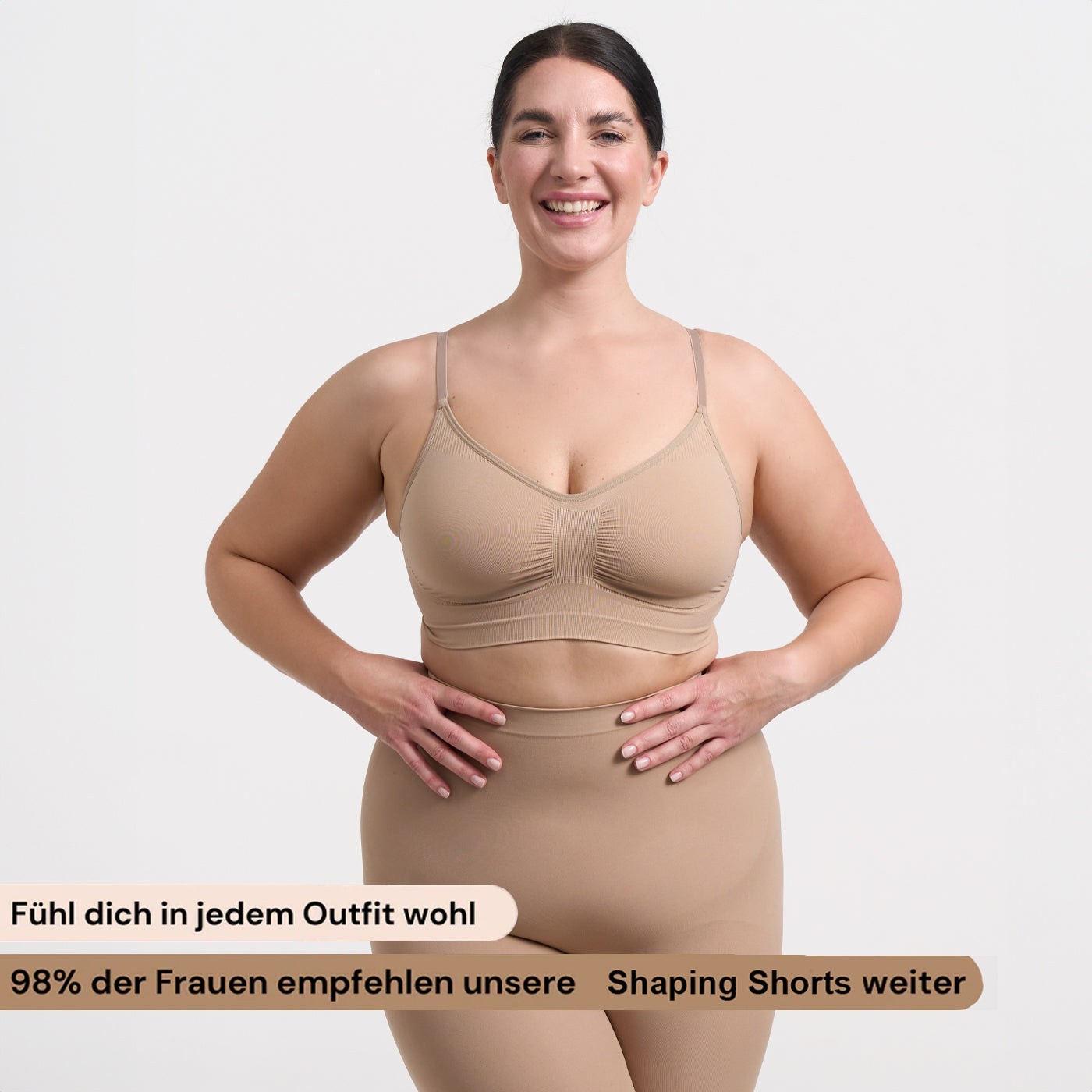 Short Gainant Ultra Compression – Taille Haute