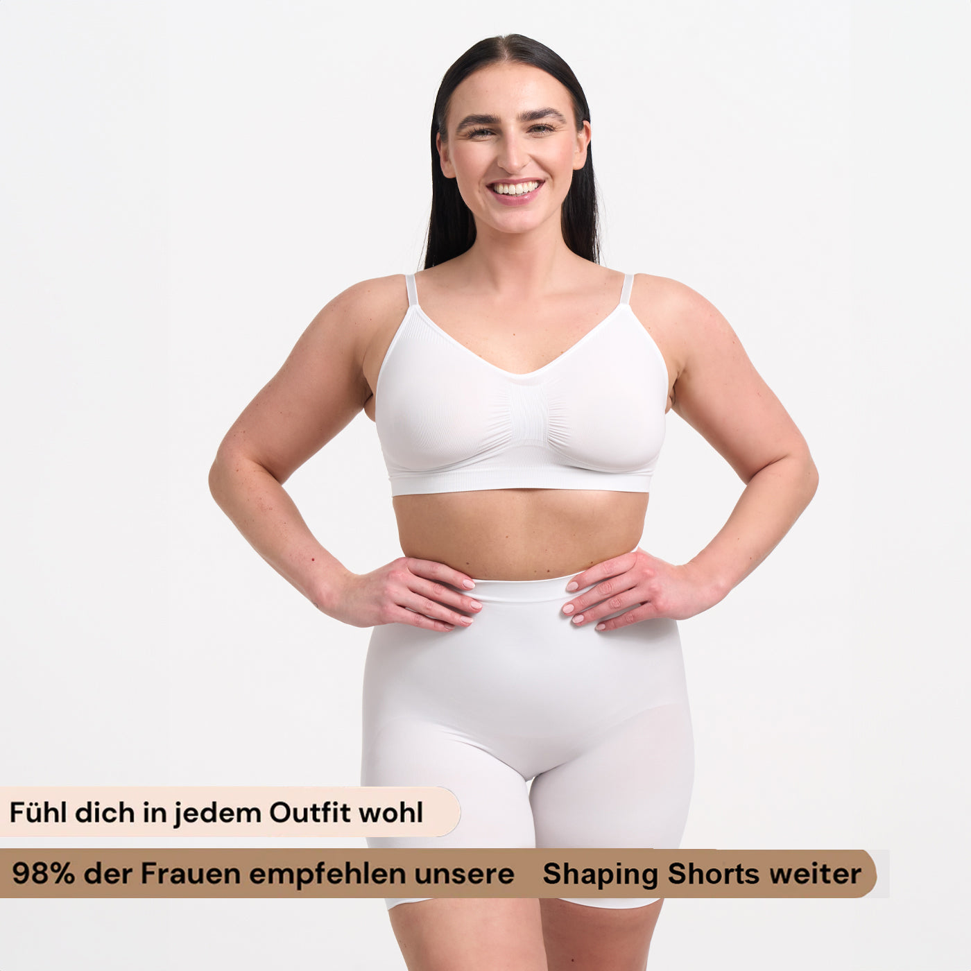 Short Gainant Ultra Compression – Taille Haute