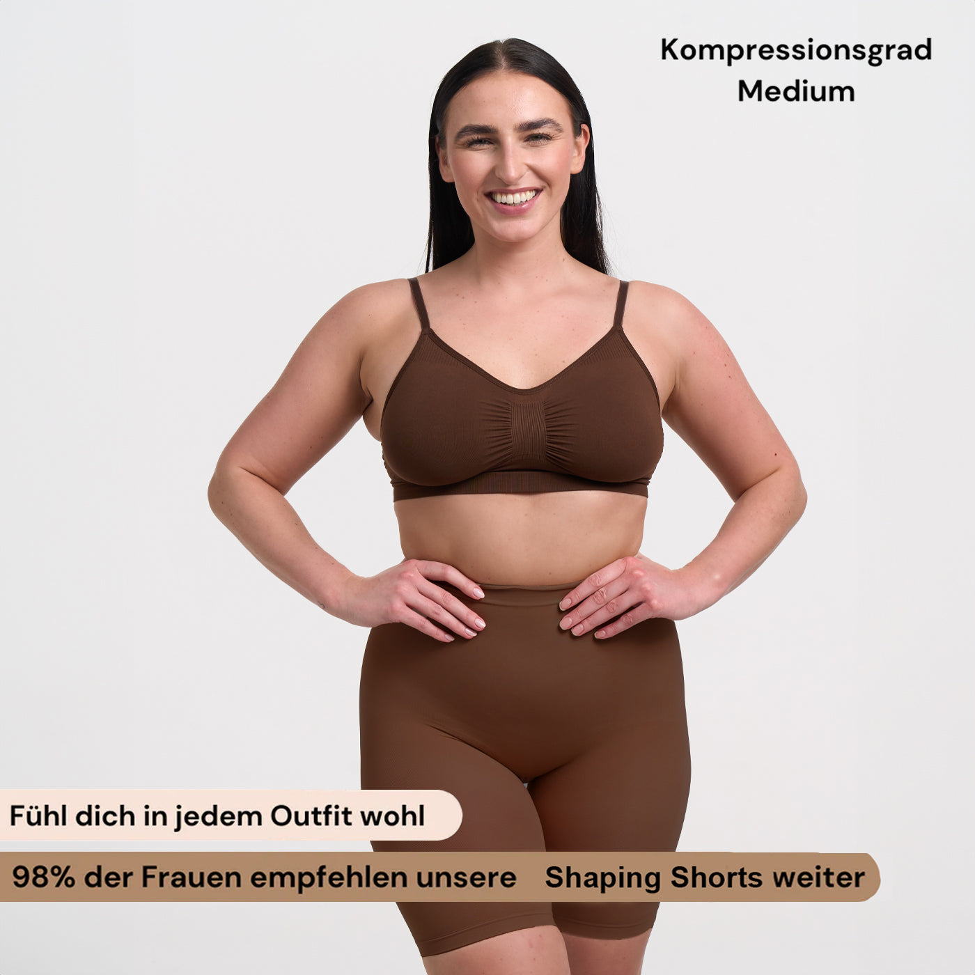 Short Gainant Ultra Compression – Taille Haute