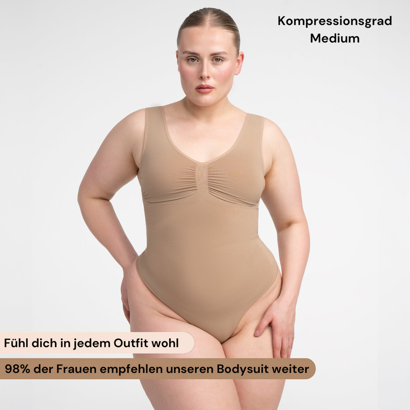 Body Gainant Débardeur – Culotte Intégrée