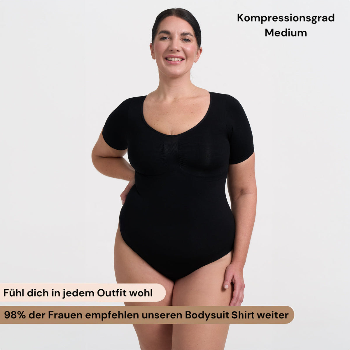 Body Gainant T-shirt – Finition String Discrète
