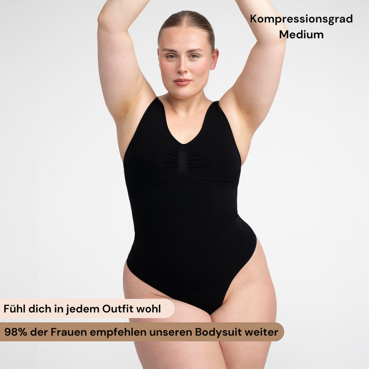 Body Gainant Débardeur – String Invisible