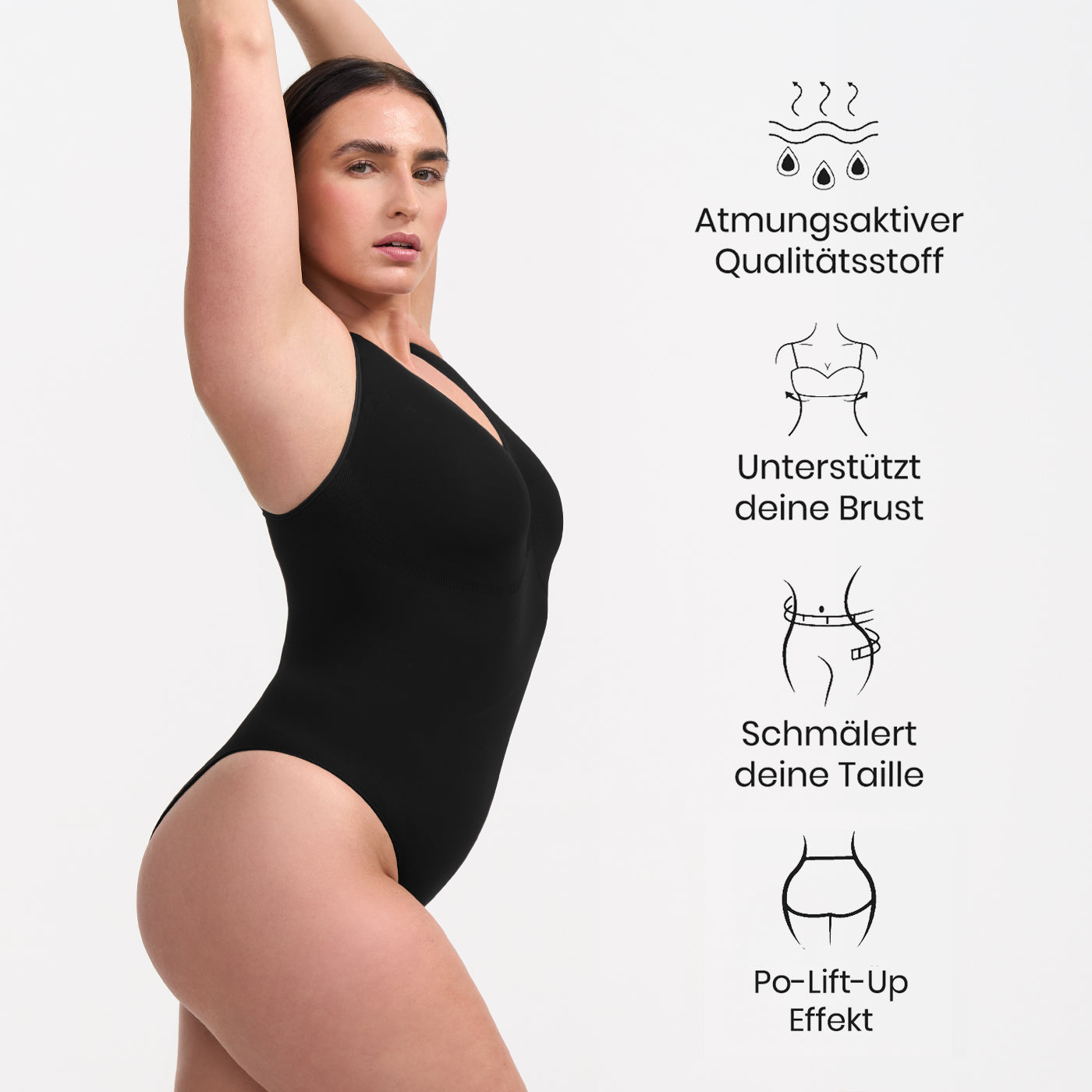 Body Gainant Débardeur – Culotte Intégrée