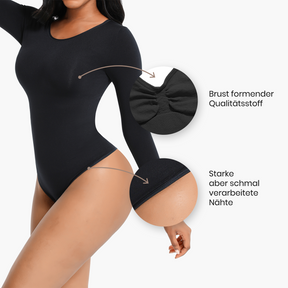 Body Gainant Manches Longues – Culotte Intégrée